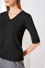 22403 Джемпер женский (черный)