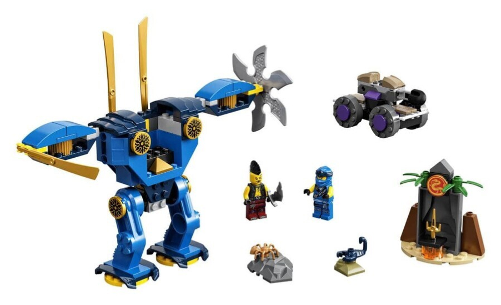 Конструктор LEGO Ninjago 71740 Электрический робот Джея