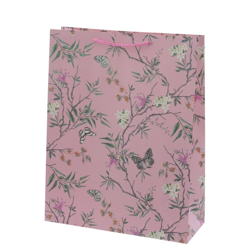 GAEM Пакет подарочный L (бумага 210г/м2, блок микс 12шт), L31 W12 H40 см, 4в.