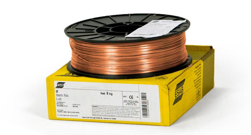 Сварочная проволока ОК ПРО 51С 1.0мм, 5кг