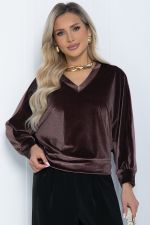 Джемпер Бери и беги (шоколад) Б12132 LT Collection