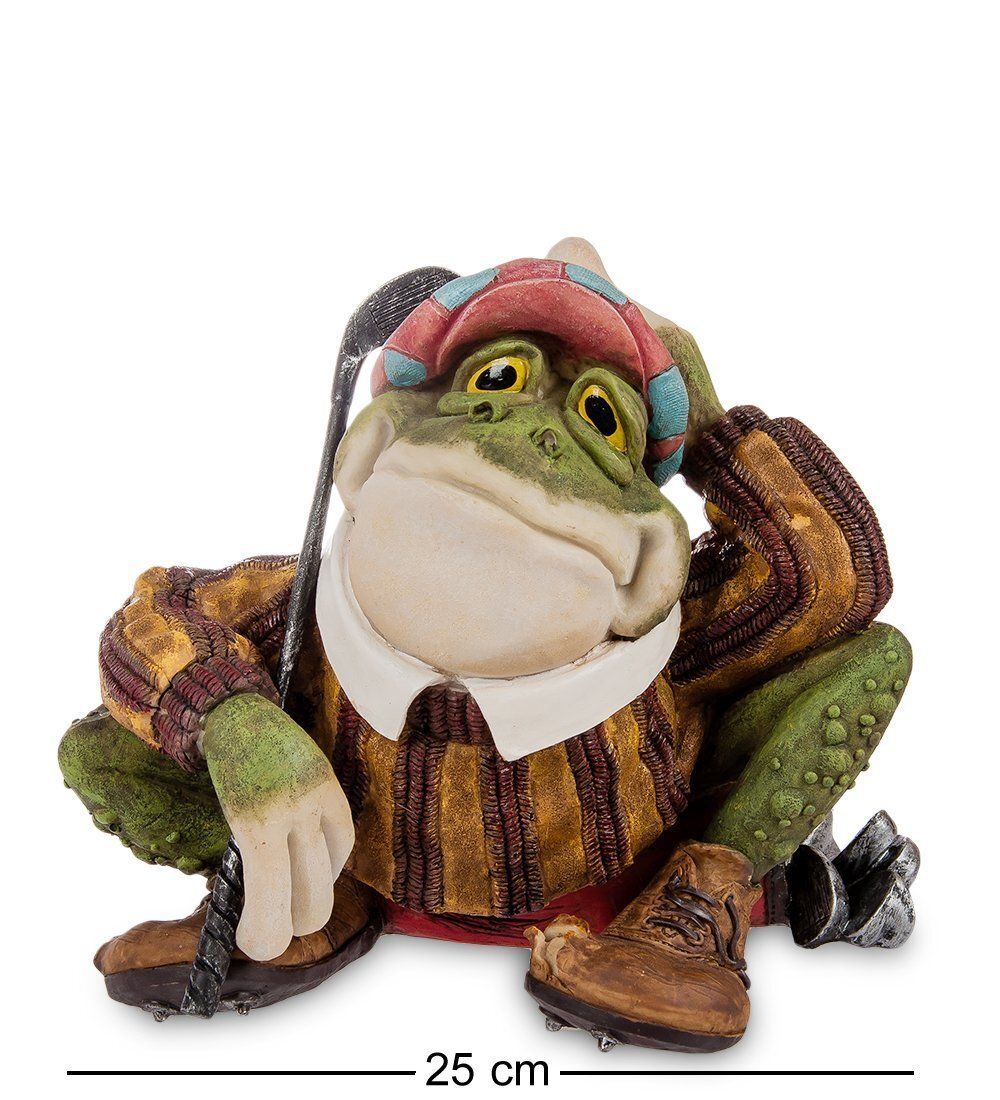 MB-6163-LC Копилка Лягушка «Гольфист» (Sealmark)