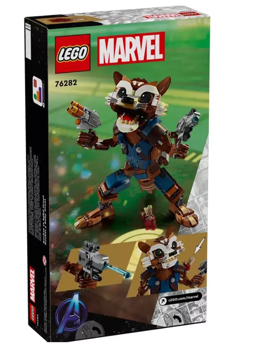Лего Марвел 76282 Ракета и малыш Грут Lego Super Heroes