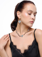 Серьги "Blue soul 4 Thorns" Silver