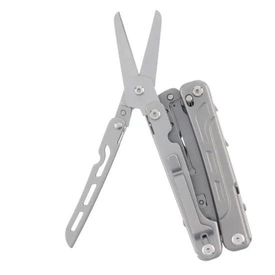 Мультитул Stinger, 105 х 38 мм, 19 функций, нержавеющая сталь, серебристый, в комплекте нейлоновый чехол, в картонной коробке