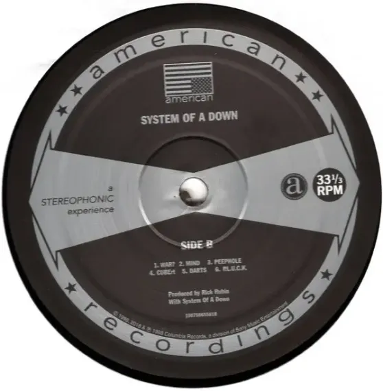 System Of A Down – System Of A Down LP