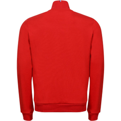 Мужская теннисная кофта Le Coq Sportif ESS FZ Sweat No.2 M - pur rouge
