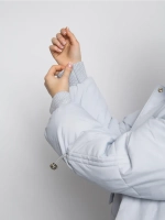 Куртка зимняя удлиненная с капюшоном