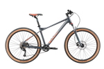 Велосипед 27.5" Stark'25 Hunter 27.3 HD р.16" антрацит матовый оранжевый металлик