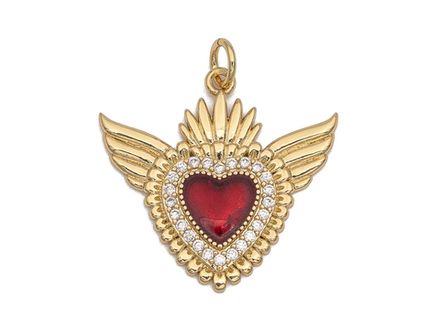 Подвеска "Сердце", 23мм