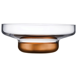 Чаша декоративная 36см Nude Glass Контур