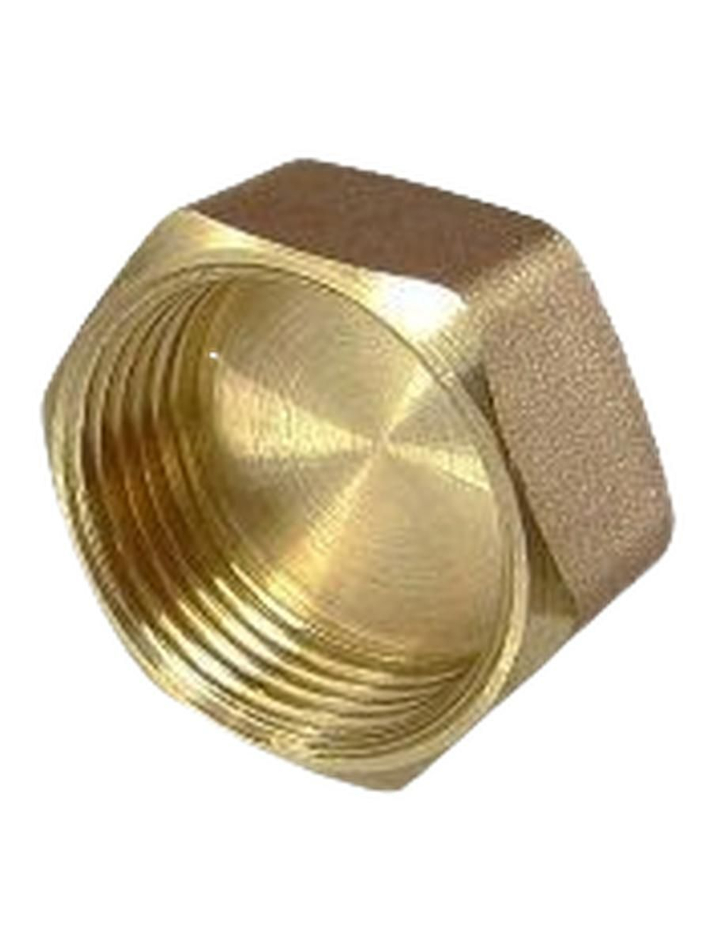 Заглушка  латун   1" Г.  ViEiR     (240/10шт)
