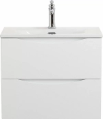 Тумба с раковиной BelBagno MARINO-CER-MINI-500-2C-SO-BL-P Bianco Lucido