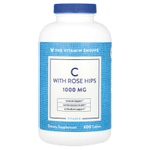 The Vitamin Shoppe, витамин C с шиповником, 600 таблеток