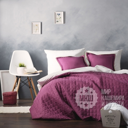 Покрывало на кровать ИБИЦА (арт. BL02-217-10) - фиолетовое