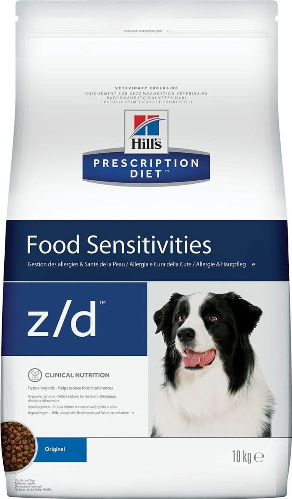 Hill's PD z/d Food Sensitivities 10кг диет.корм для собак при пищевой аллергии