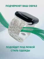 Ремешок для Apple watch 42 44 45 49 мм силиконовый браслет