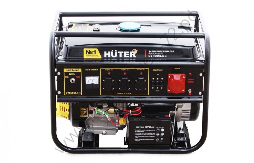 Портативный бензогенератор HUTER DY8000LX-3
