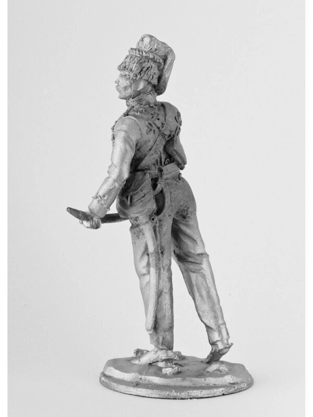 Оловянный солдатик Лейтенант 11 гусарского полка, (Англия) 1855 г.