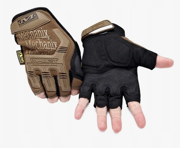 Перчатки Mechanix  M-Pact  coyote black (беспал.)