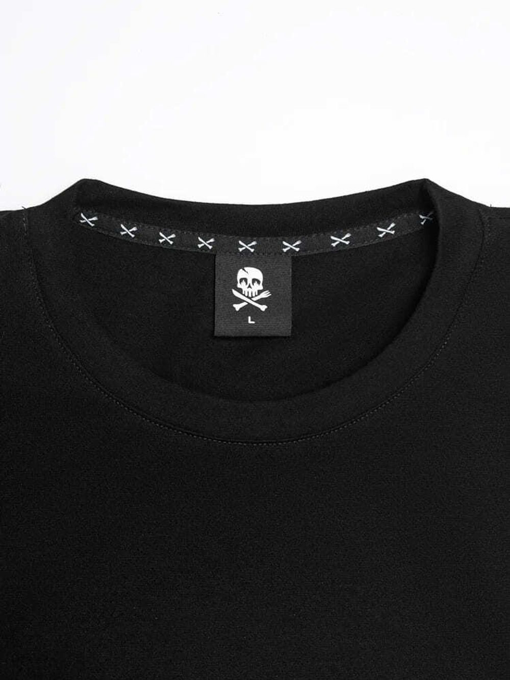 Футболка Hardlunch оверсайз F&K черная