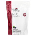 Bariatric Advantage, Multi Chewy Bite, черный виноград, 60 жевательных таблеток
