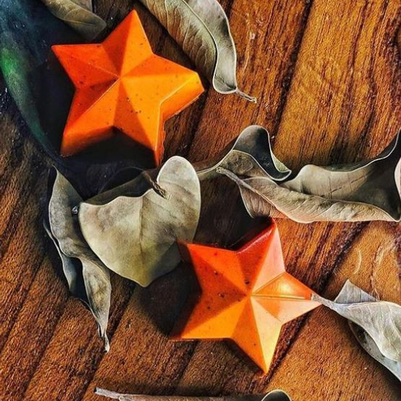 593 | Форма для шоколадных конфет &quot;Звезда&quot; (275*175 мм)