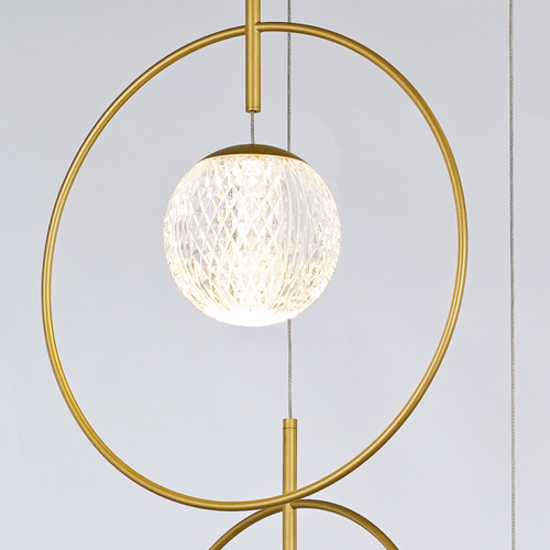 Подвесной светильник MD21001043-5A gold