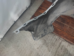 Бампер задний Volkswagen Polo 6 20-нв Б/У Оригинал 6N5807421