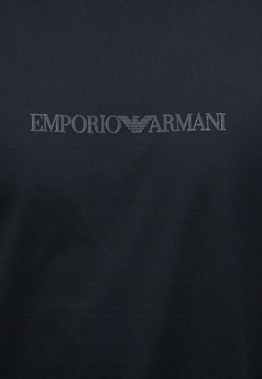 Emporio Armani Футболка с принтом - Синий