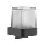 Дозатор мыла WONZON & WOGHAND, Темный графит (WW-5252-GM)