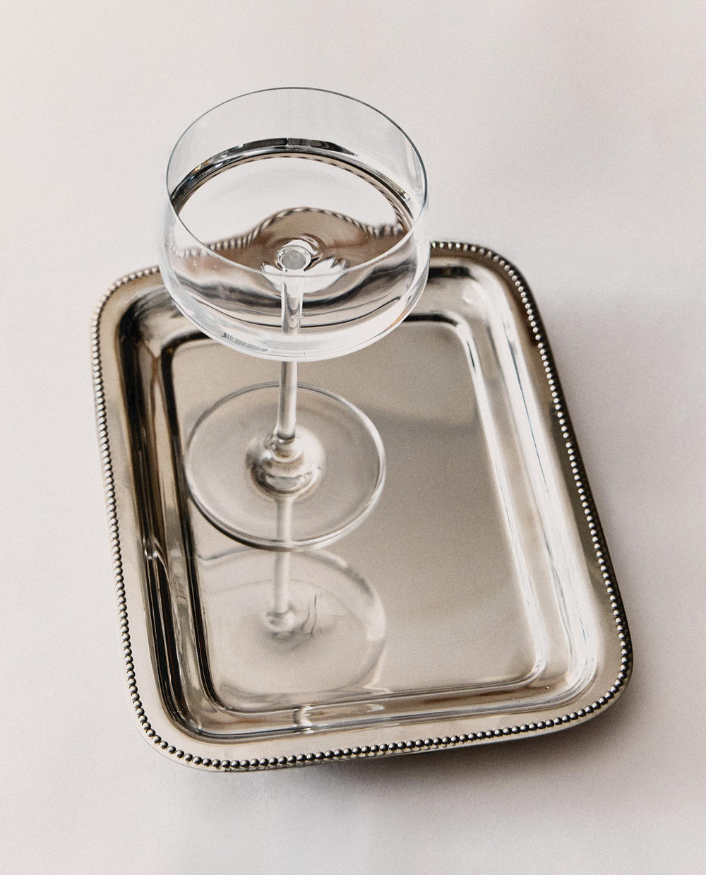 Zara Home бокал из стекла, цвет прозрачный, 16.1 см