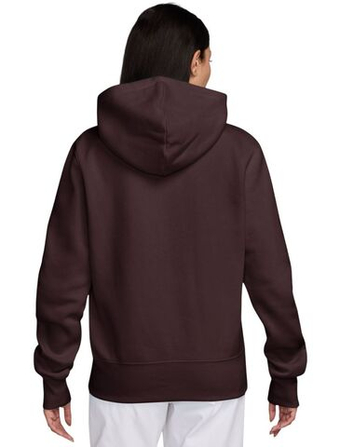 Женская Кофта теннисная Nike Sportwear Phoenix Fleece - burgundy crush/sail