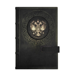 Ежедневник А5 «Империя 1». Цвет черный