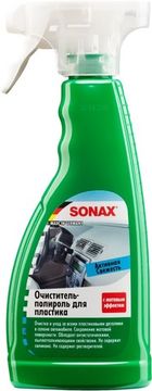 SONAX Очиститель-полироль для пластика триггер "Матовый эффект Спорт Активная свежесть" 500 мл.
