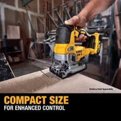 DEWALT DCS334 20 В Бесщеточная лобзиковая пила с переменной скоростью (без аккумулятора и зарядного устройства)