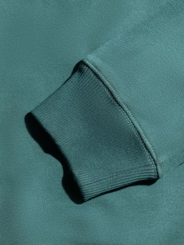 Толстовка F&K темно-зеленая - фото 7