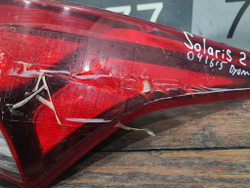 Фонарь задний правый Hyundai Solaris 2 (HCR) 17-нв Б/У Оригинал 92402H5000