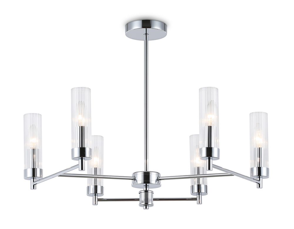 Ambrella Люстра со стеклянными плафонами на штанге Modern LH55151