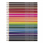 Карандаши цветные Yalong 24 цв.,"Classic" деревянные, шестигранные, заточенные, грифель 3.0 мм, картон.уп, европодвес