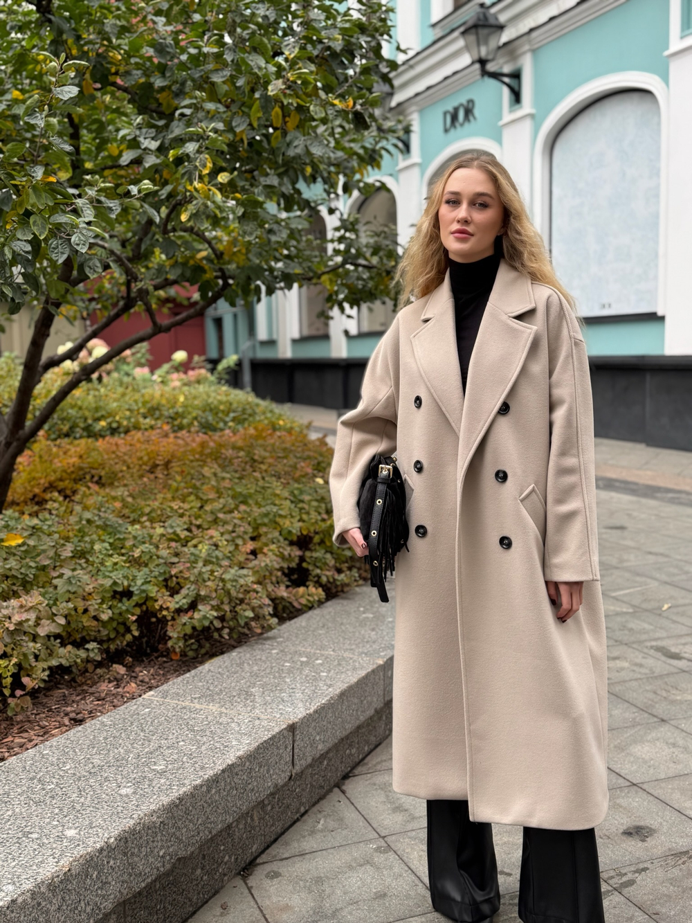 Пальто Imperial с поясом