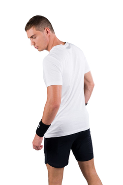 Мужская теннисная футболка Hydrogen City Cotton Tee Man - белый