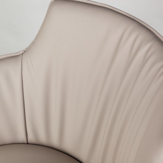 Полукресло Sofia, экокожа soft-touch, серый