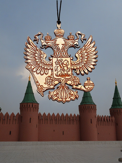 Подвес в авто Герб России