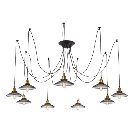 Подвесная люстра Citilux Эдисон CL451091