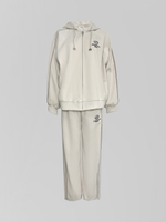 Спортивный костюм Kaixi KX25 на флисе из зип-худи и штанов с полосками по бокам