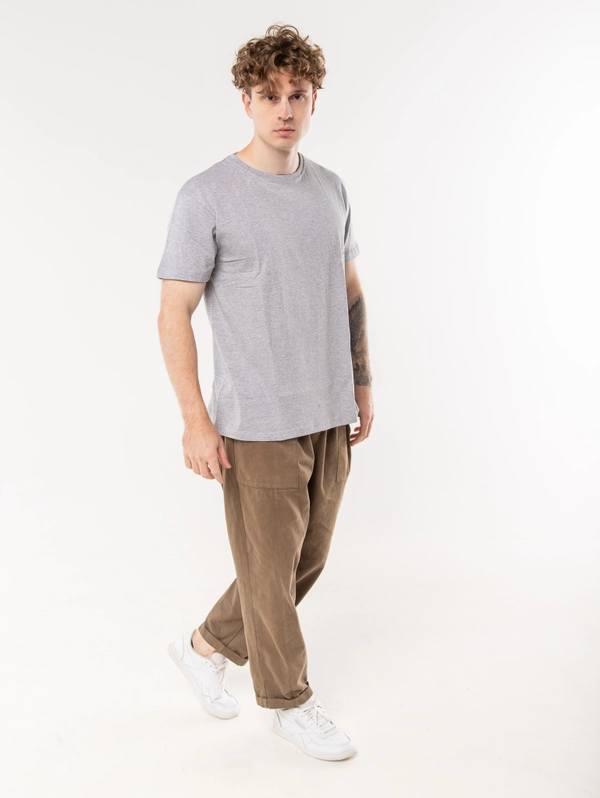 Футболка мужская 160,02 STAN, хлопок, Серый меланж