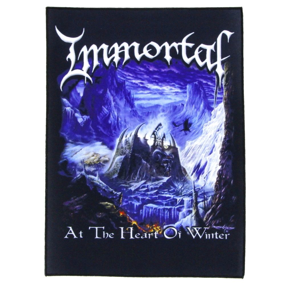 Нашивка спиновая группы Immortal