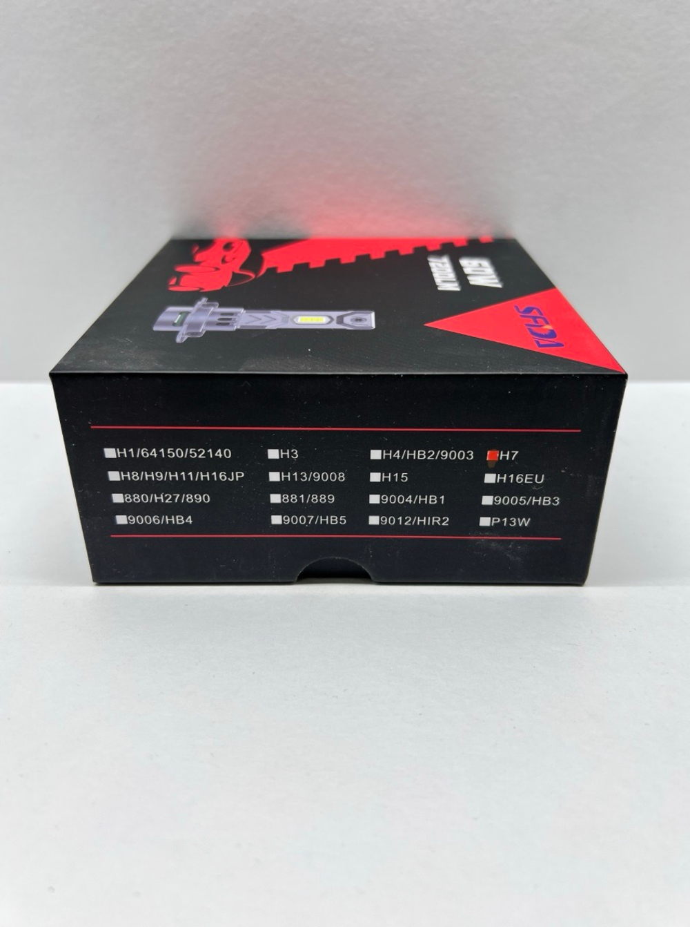 H7 / Автомобильные светодиодные лампы, H7, 120W, 7200 LM, 12 вольт, SFIDA LED V19, Cфида Девятнадцать, TG (2 шт. / комплект)