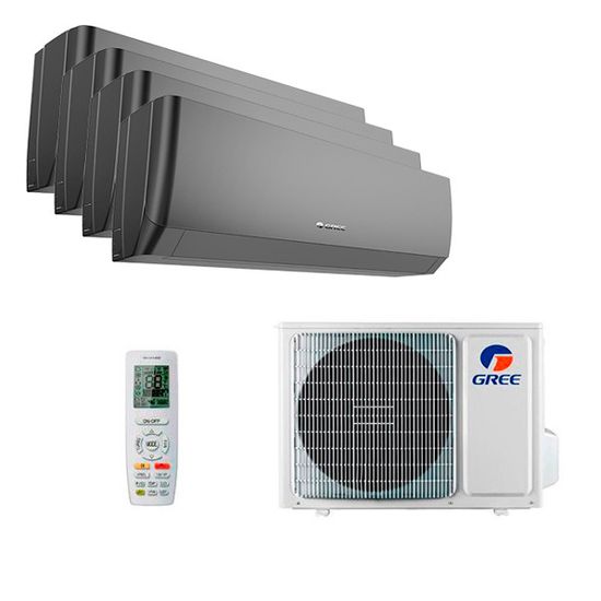Мультисплит система на 4 комнаты Gree GWH09AGCXB-K6DNA4F/I x 4 / GWHD(28)NK6OO (LCLH)